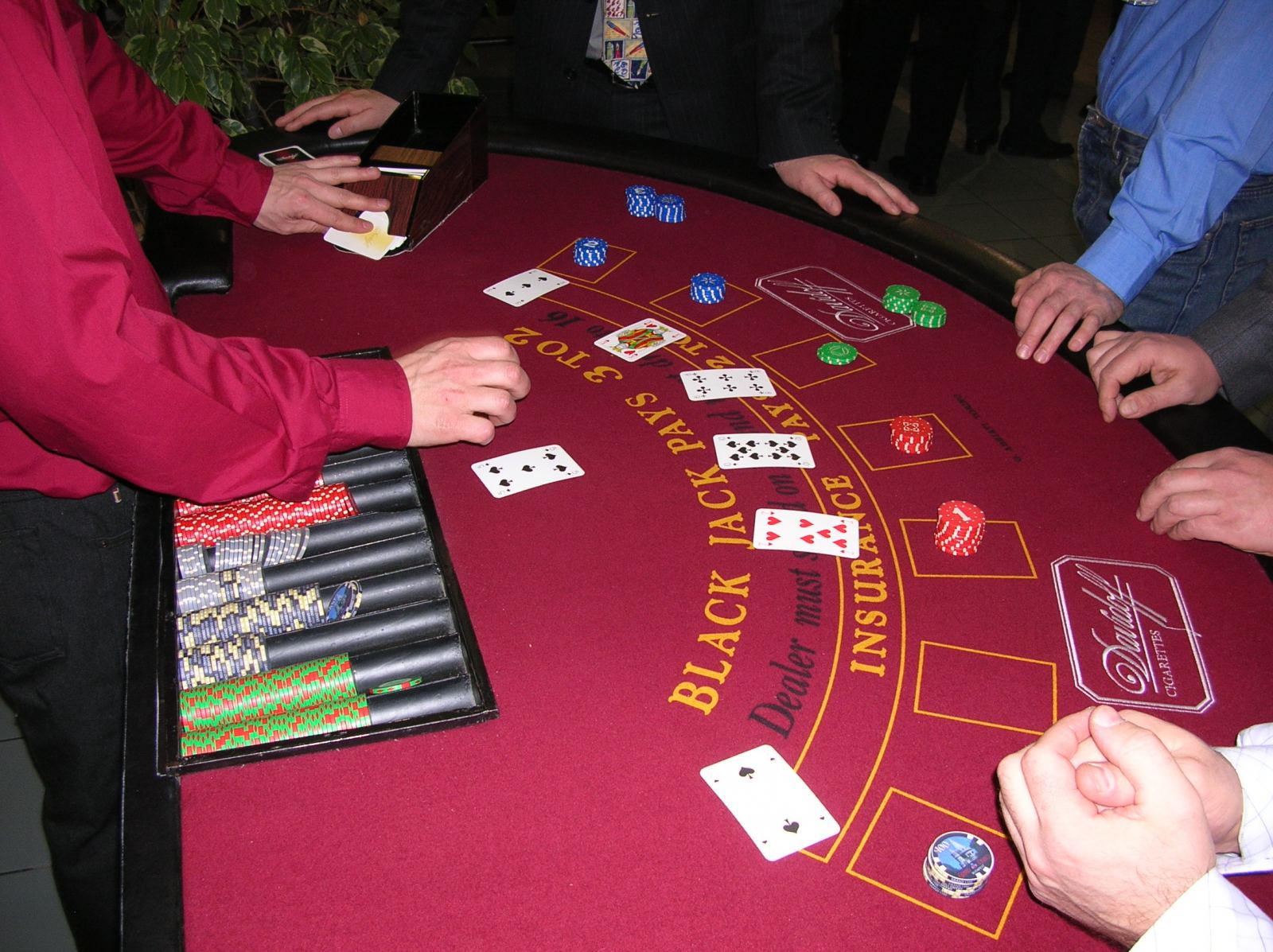 Blackjack Asztalok